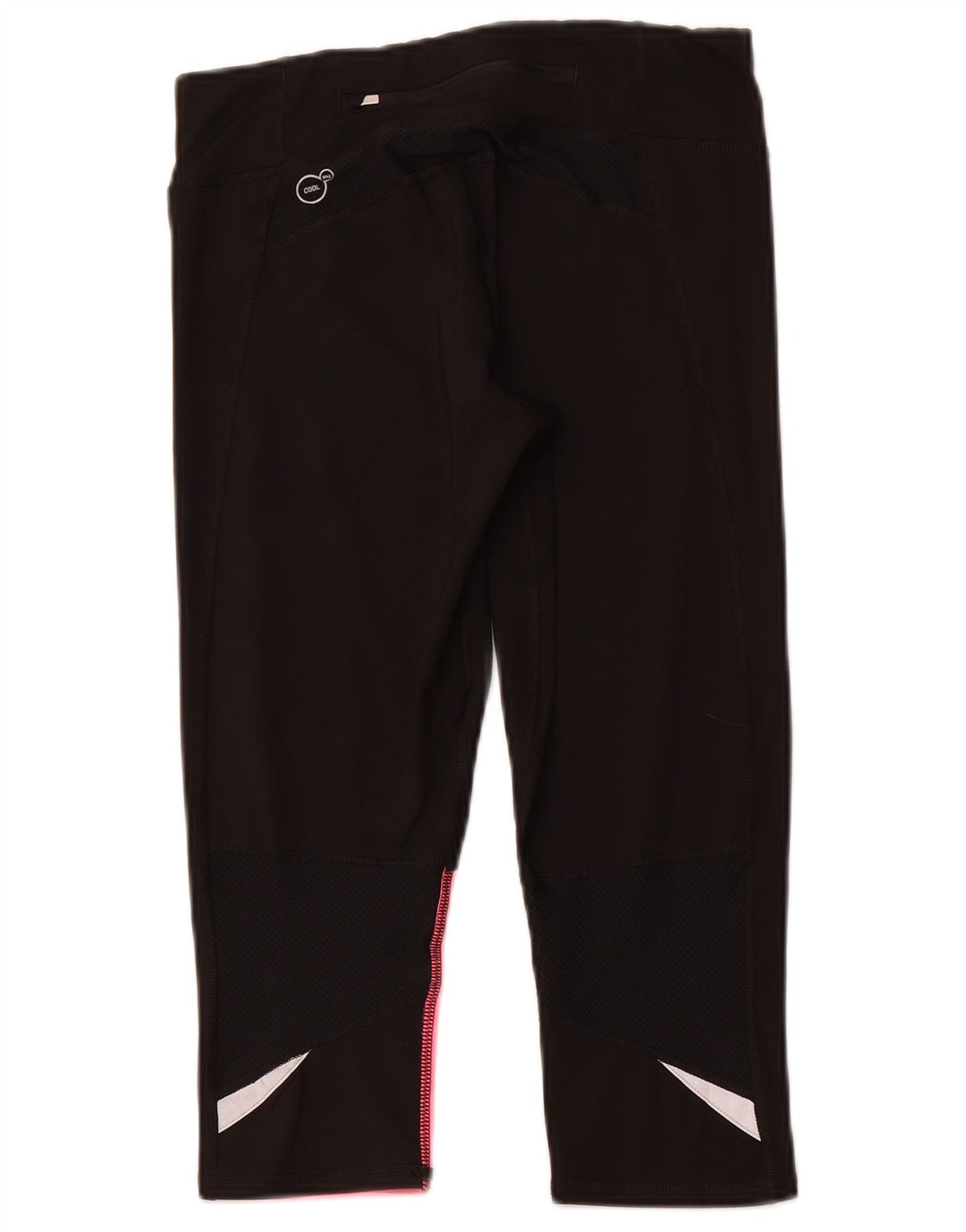 Puma Damen Capri-Leggings UK 12 Mittelschwarzes Colourblock-Polyester