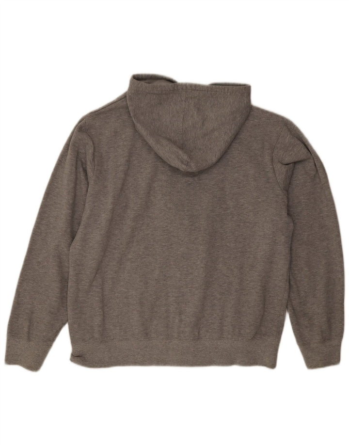 Fila Herren Graphic Zip Hoodie Pullover Mittelgrau