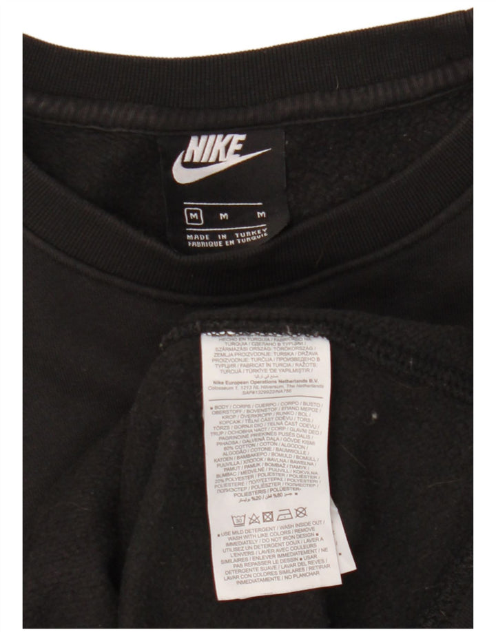 Nike Herren-Sweatshirt mit Grafik, mittelschwarz, Baumwolle