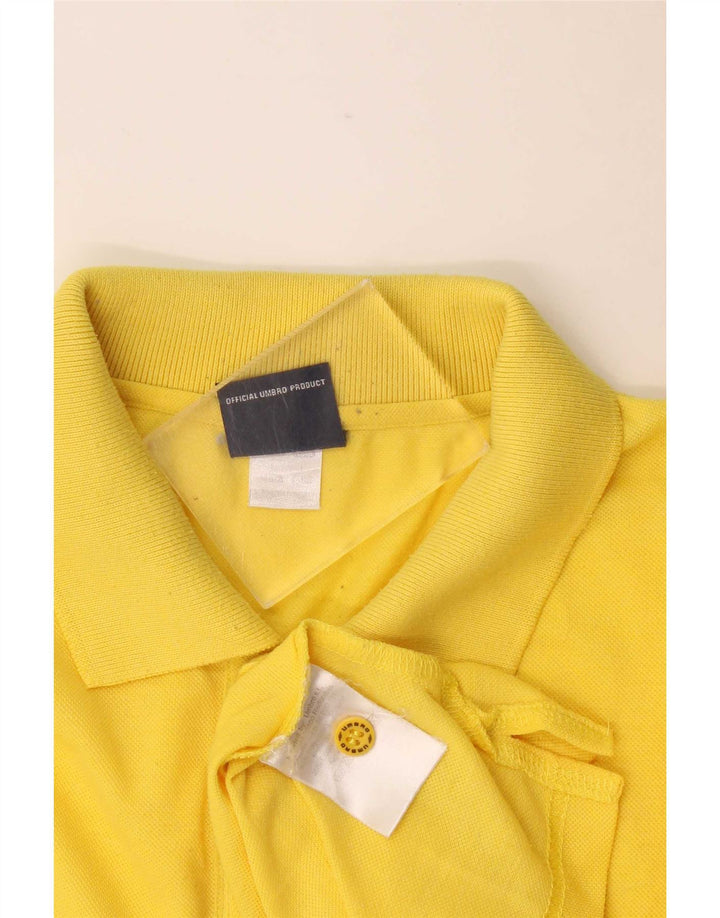 Under Armour Herren-Poloshirt, große gelbe Baumwolle