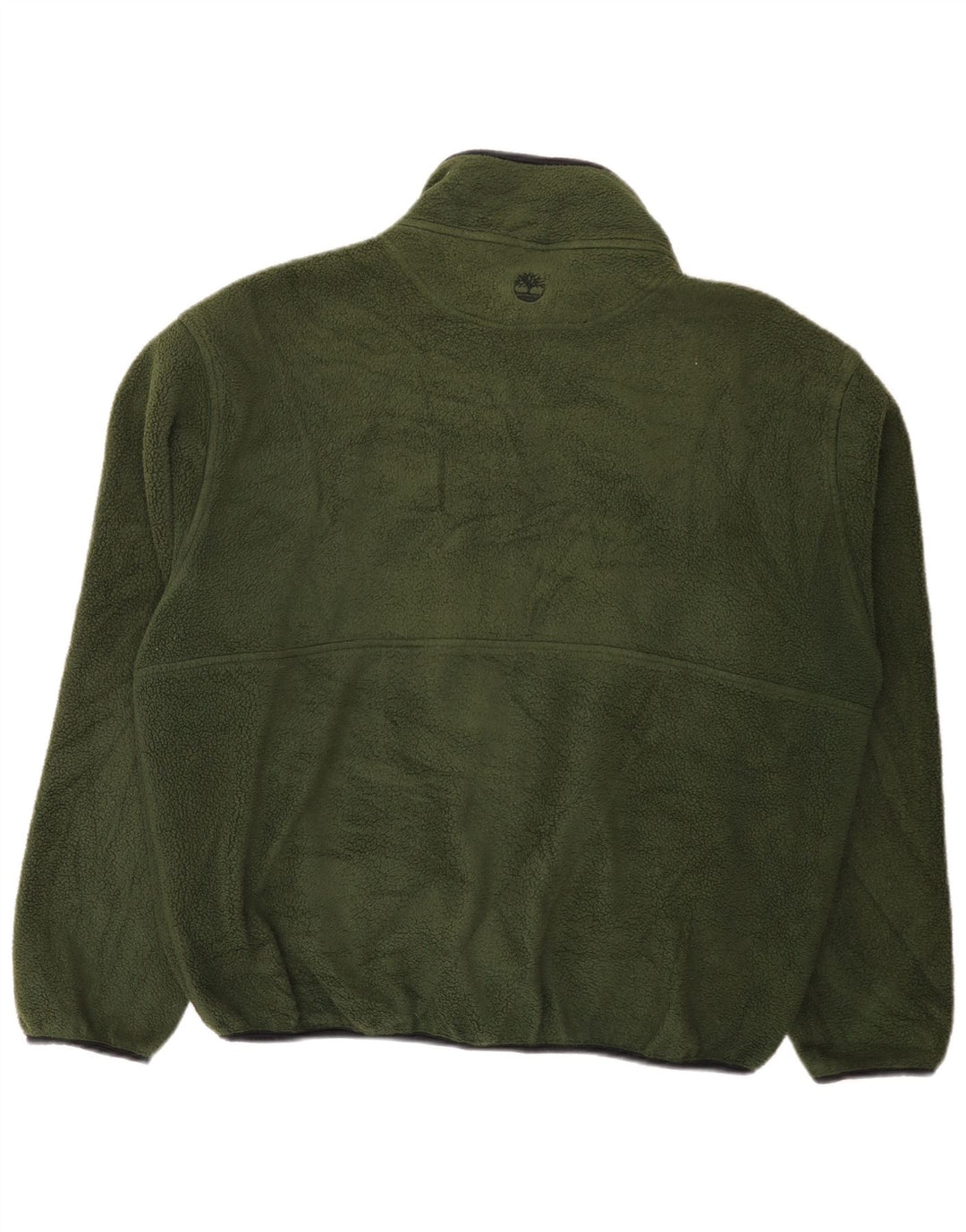 Timberland Herren Fleecejacke UK 40 Large Grün Polyester