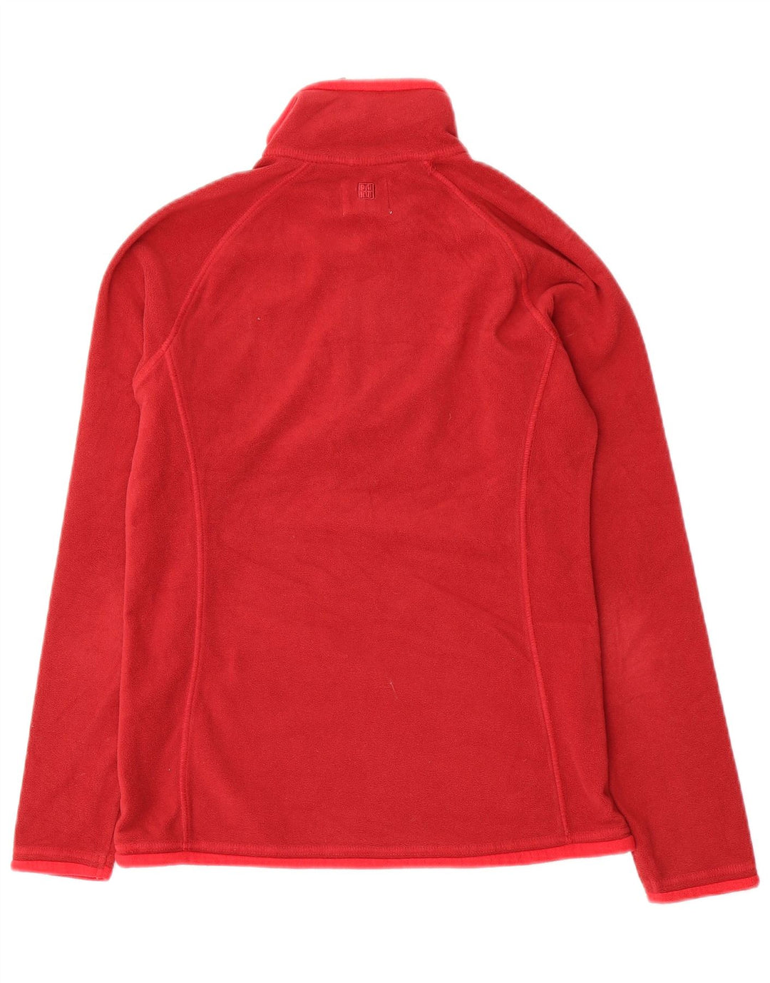 Mountain Warehouse Damen-Fleecepullover mit Reißverschluss am Hals, UK 8, Größe S, Rot, Polyester