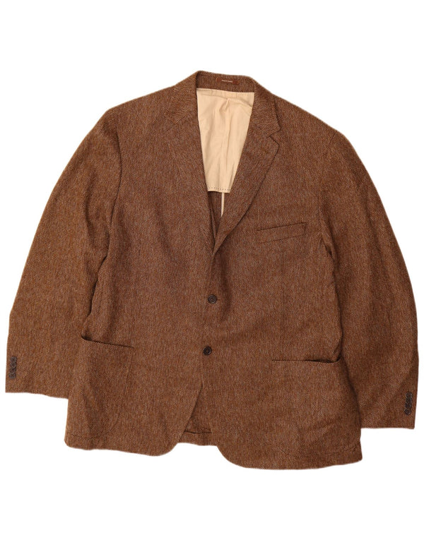 PETER MILLAR Herren-Blazer mit 2 Knöpfen, Gr. 40, Braun