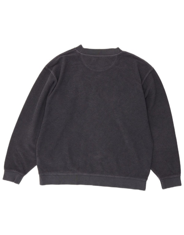 Wrangler Womens Graphic Sweatshirt Pullover UK 14 Mittelgraue Baumwolle