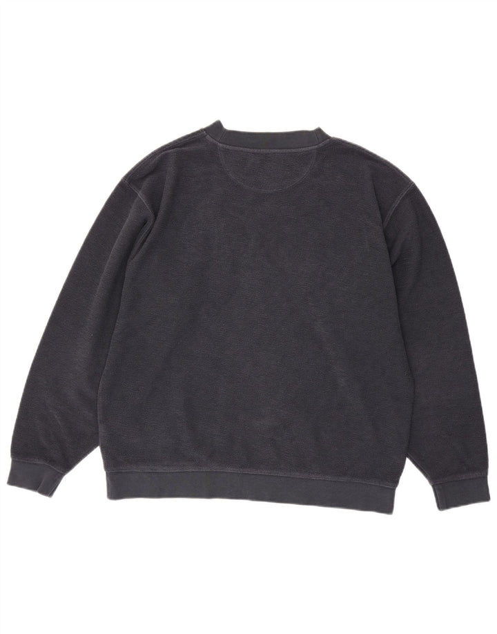 Wrangler Womens Graphic Sweatshirt Pullover UK 14 Mittelgraue Baumwolle