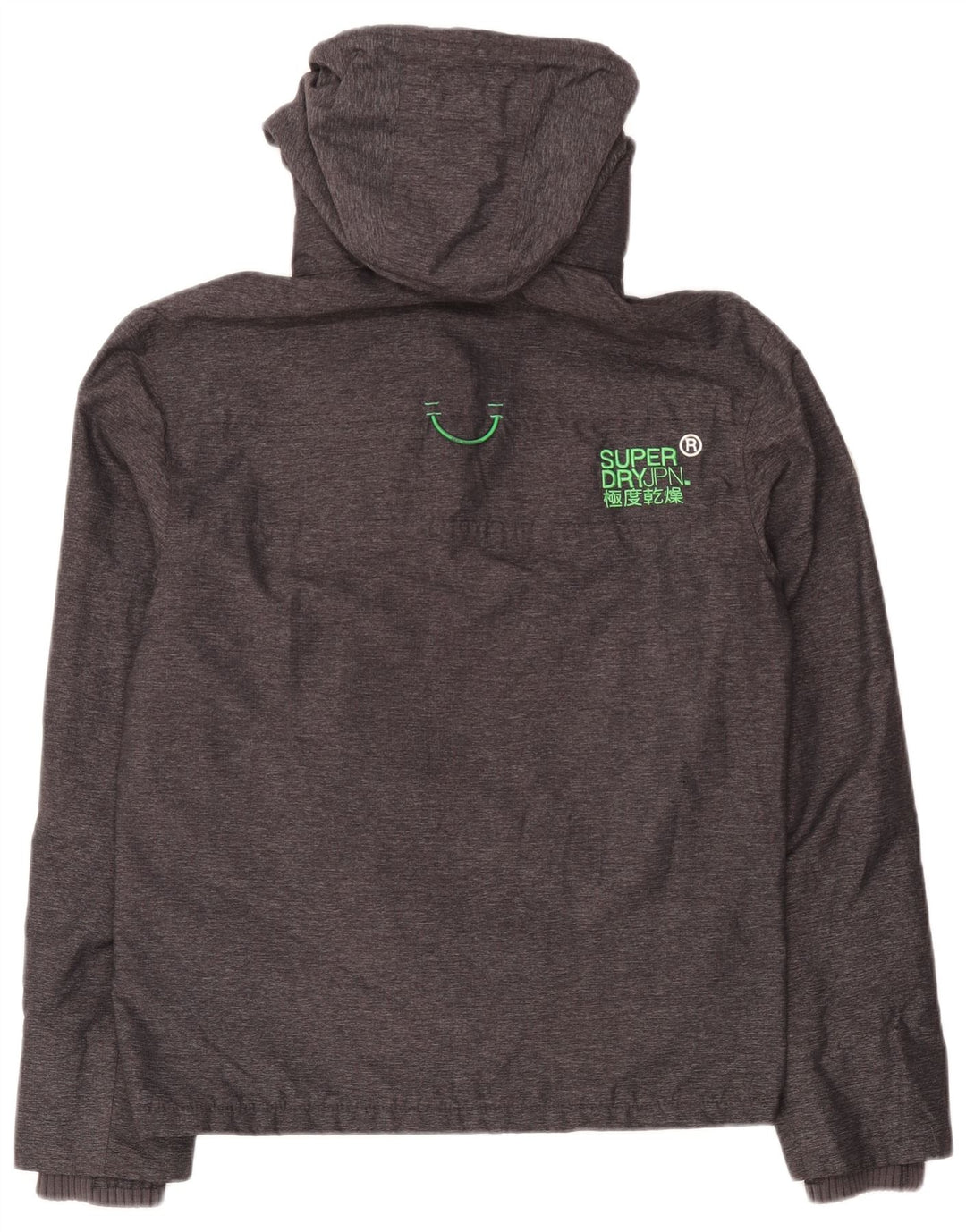 Superdry Herren Windcheater Windjacke UK 38 Mittelgrau meliert