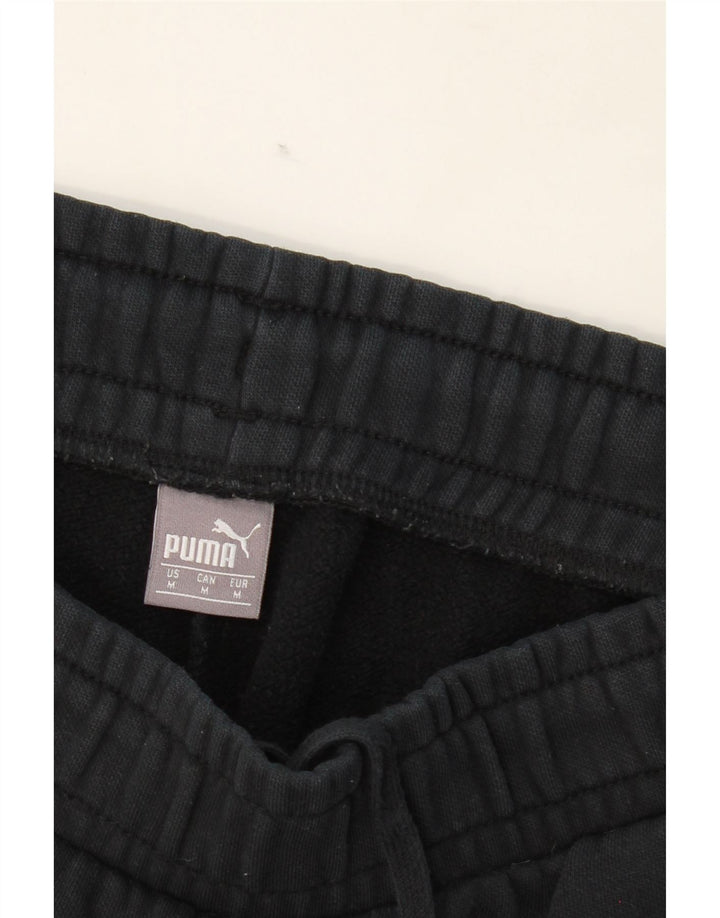 PUMA Womens Tracksuit Trousers UK 12 Medium  Black Vintage Puma and Second-Hand Puma from Messina Hembry 