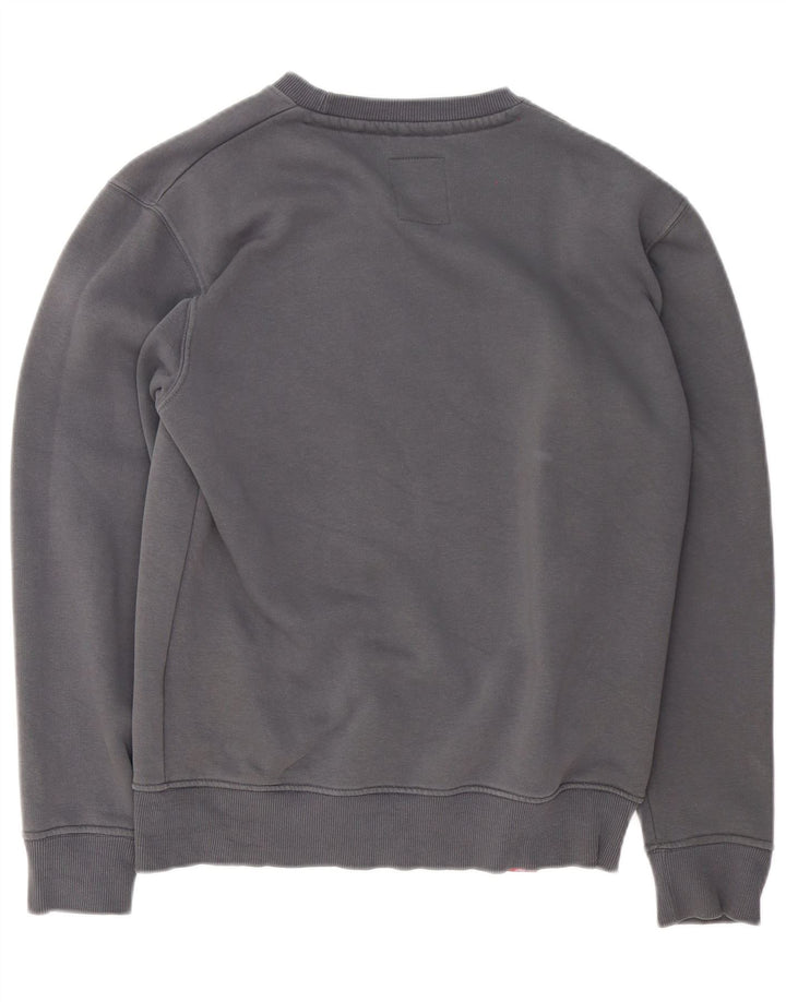 Alpha Industries Herren-Sweatshirt mit Grafik, Größe S, Grau, Baumwolle