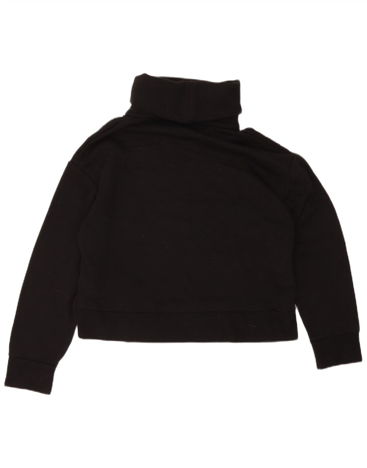 Zara Damen-Blusenoberteil, UK-Größe 46, Größe L, Schwarz, Baumwolle