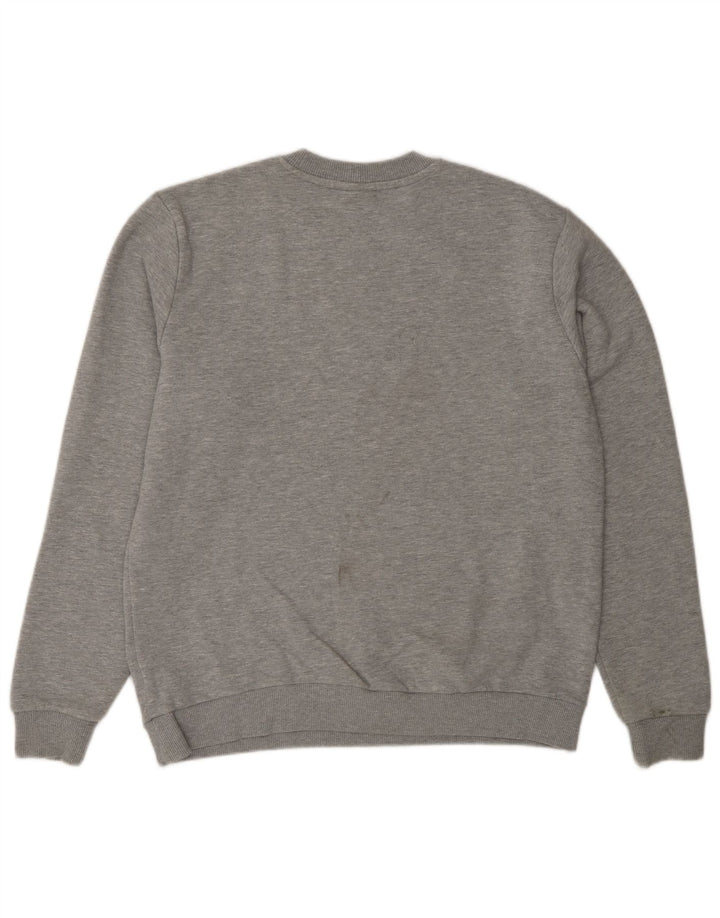 New Balance Herren-Sweatshirt mit Grafik, Größe S, Grau, Baumwolle