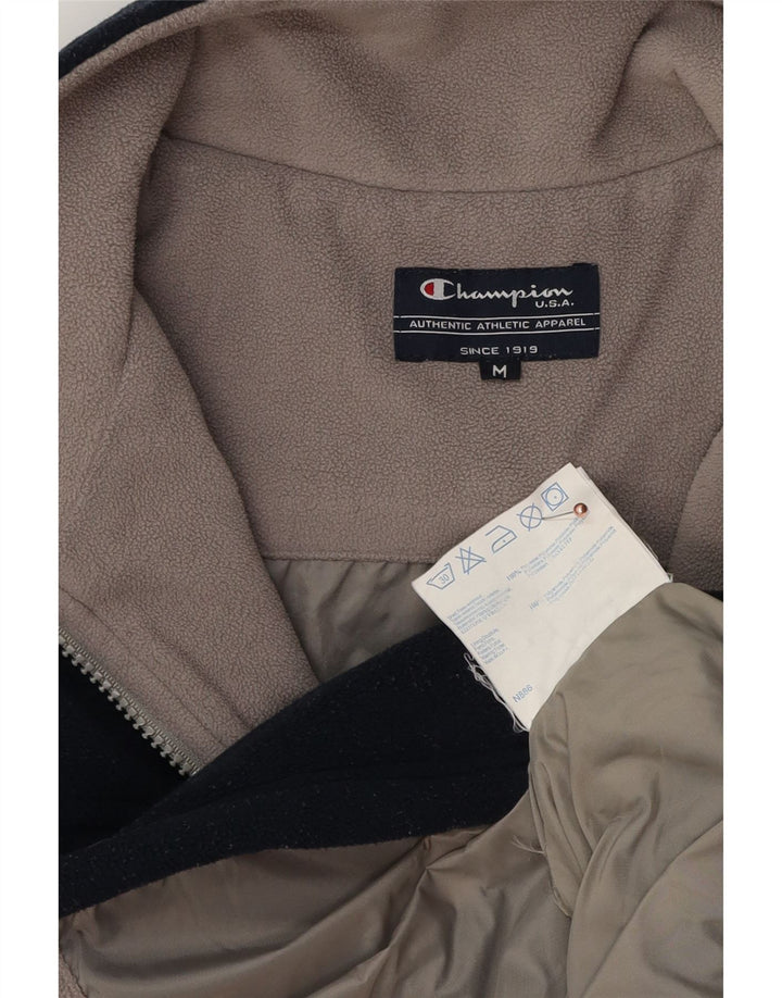 Champion Herren Fleecejacke UK 38 Medium Marineblau Polyester