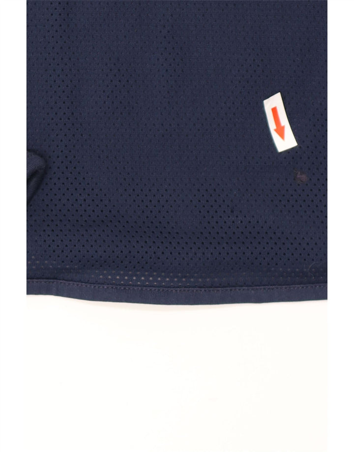 Nike Herren Cor72z Graphic Top Langarm Small Marineblau Polyester