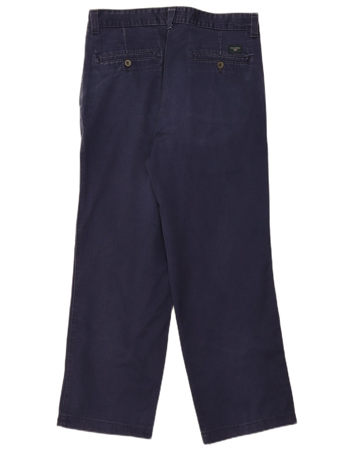 DOCKERS Gerade Chinohose für Herren, W34, L28, Marineblau