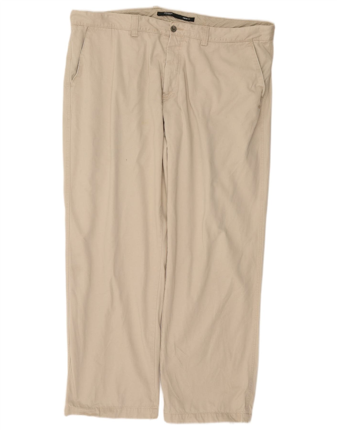 DOCKERS Gerade Chinohose für Herren, W42, L32, Beige