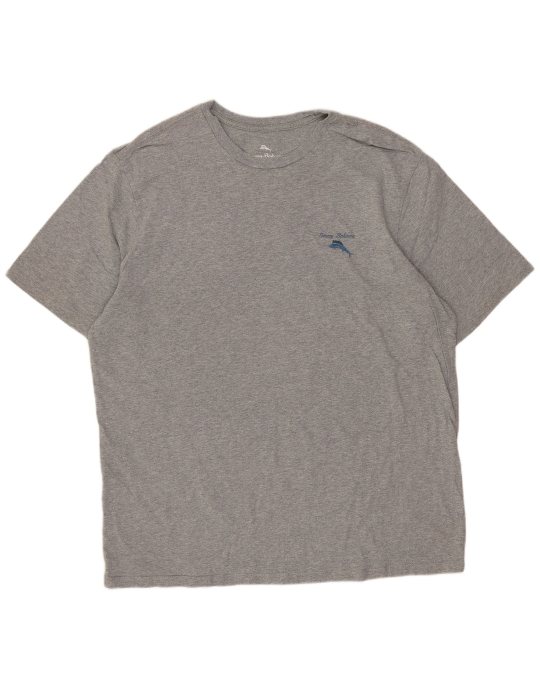 Tommy Bahama Herren-T-Shirt mit Grafik, Größe L, Grau, Baumwolle