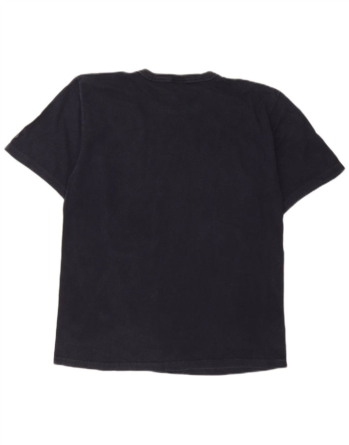 Champion Herren-T-Shirt mit Grafik, mittlere Marineblau-Baumwolle