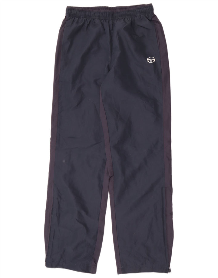 Sergio Tacchini Herren-Trainingshose aus mittelmarineblauem Polyester