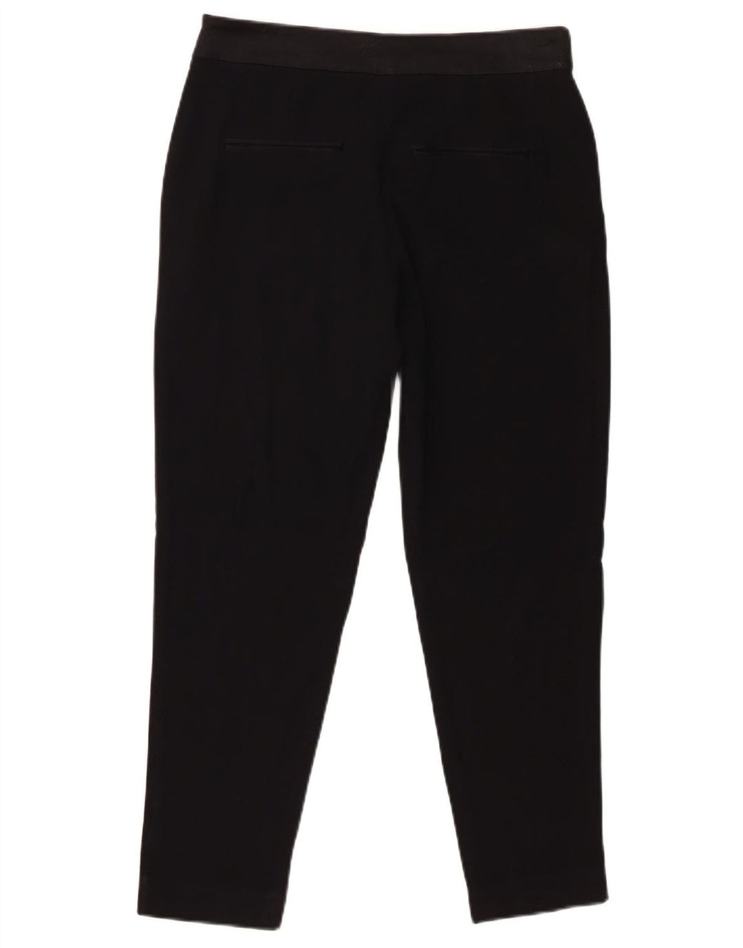 French Connection Damen Tapered Cropped-Hose UK 10 Small W30 L25 Schwarz
