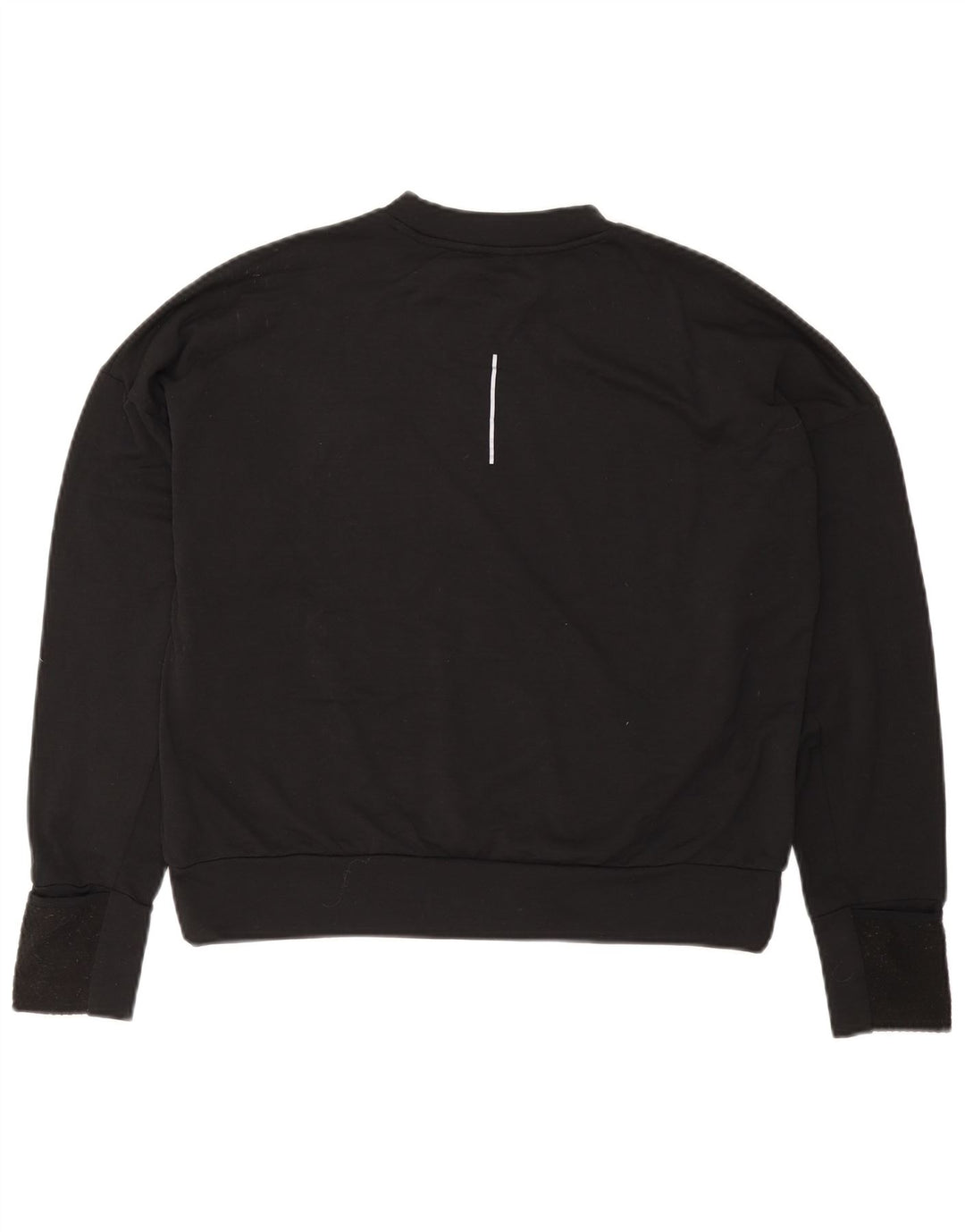 NIKE Damen-Laufoberteil in Übergröße, langärmlig, UK 10, Größe S, Schwarz, Polyester