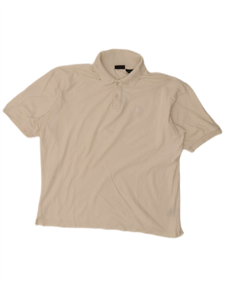 Fila Herren Poloshirt 2XL Weiß