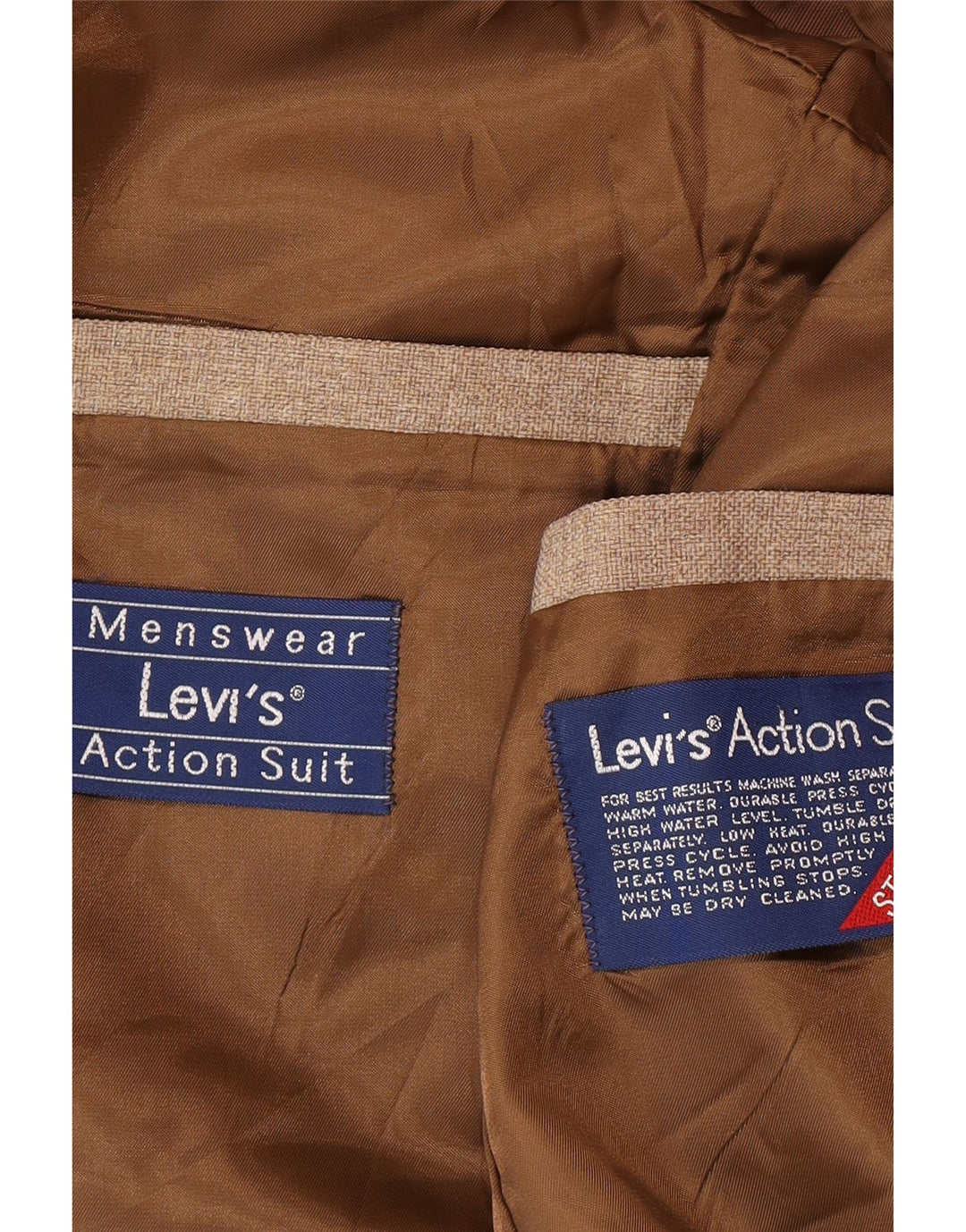 Levi's Herren-Blazer mit 2 Knöpfen, Gr. 40, Beige