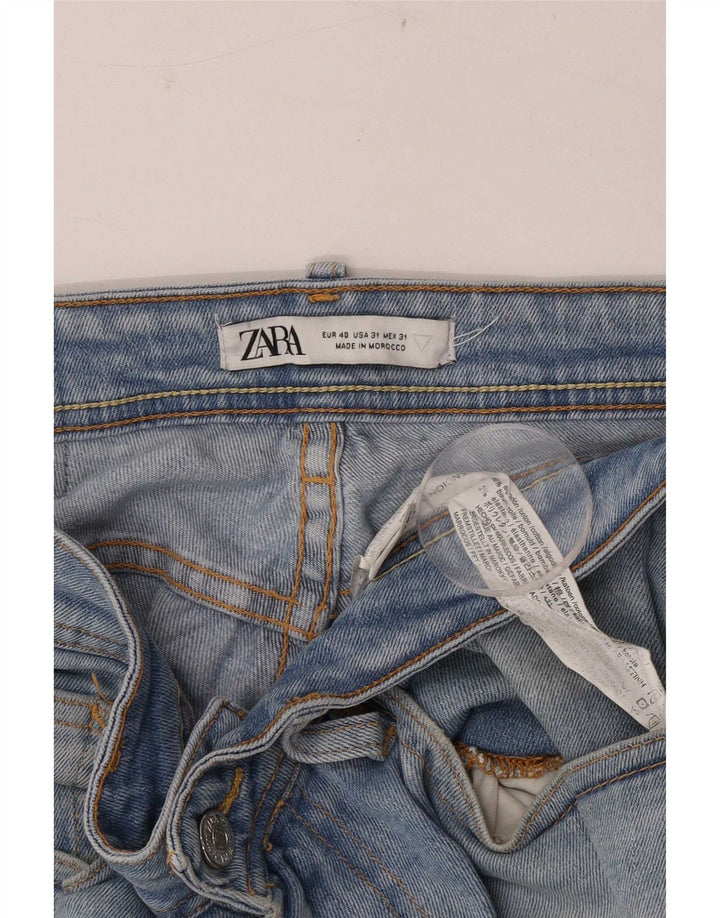 Zara Herren Slim Jeans EU 40 Medium W31 L30 Blaue Baumwolle