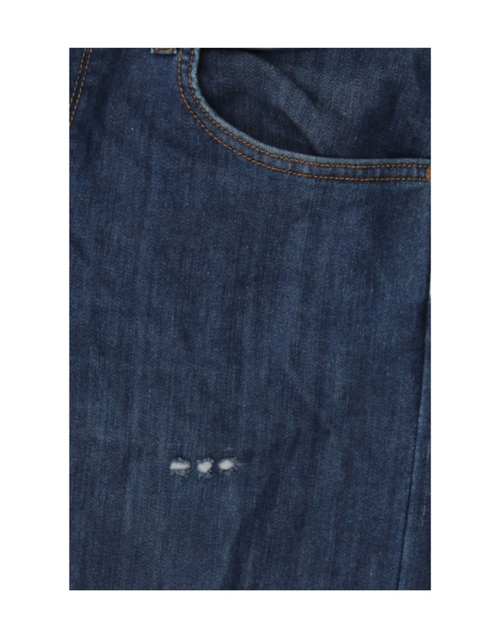 Lee Herren Daren Slim Jeans W33 L36 Blaue Baumwolle
