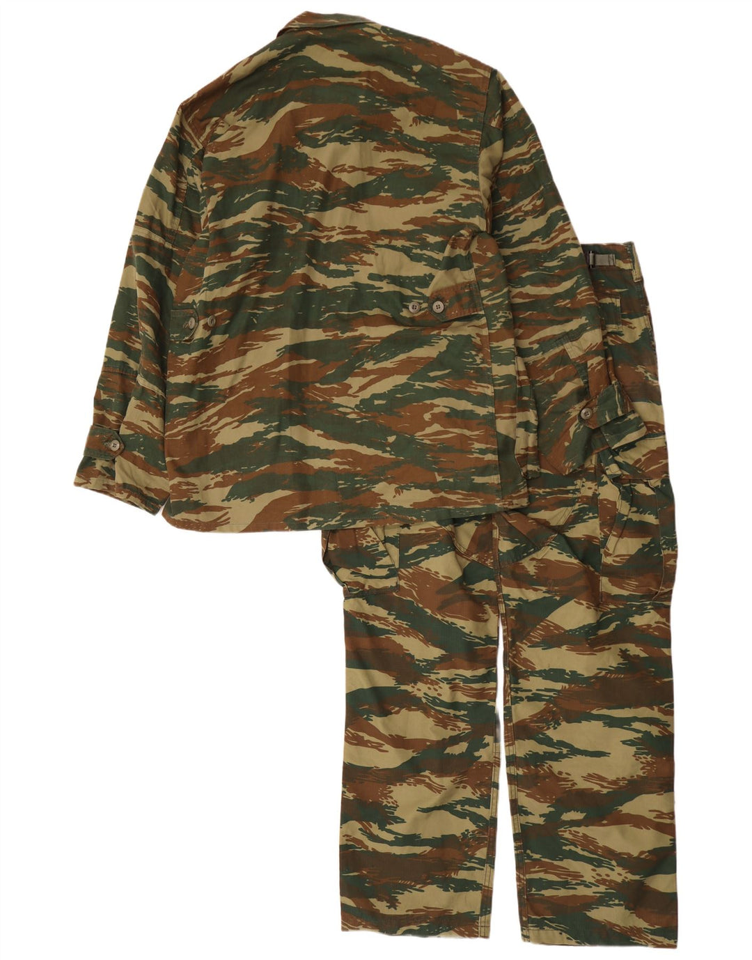 Vintage Herren Jagd 2-teiliges Set Medium W34 L30 Grüne Tarnung