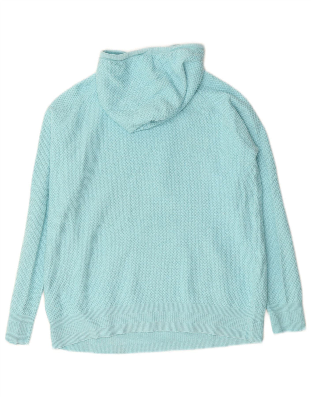 MARKS & SPENCER Damen Kapuzenpullover UK 10 Small Blau Polyester