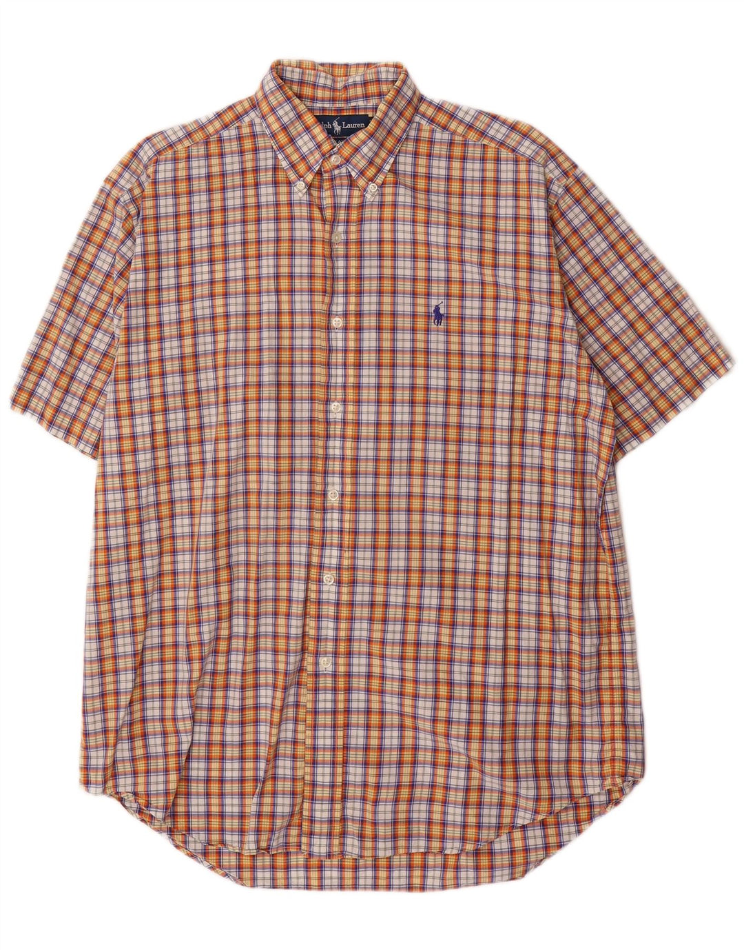 Ralph Lauren Herren-Blake-Kurzarmhemd, mittelgroß, mehrfarbig kariert