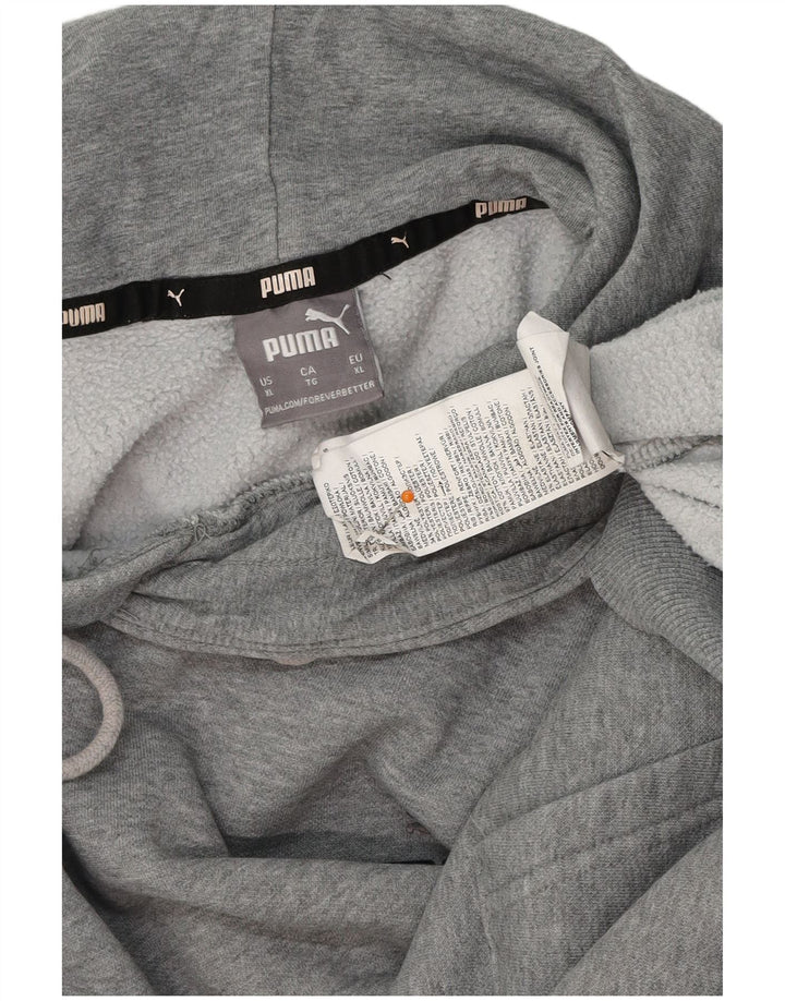 PUMA Herren Kapuzenpullover XL Grau Baumwolle
