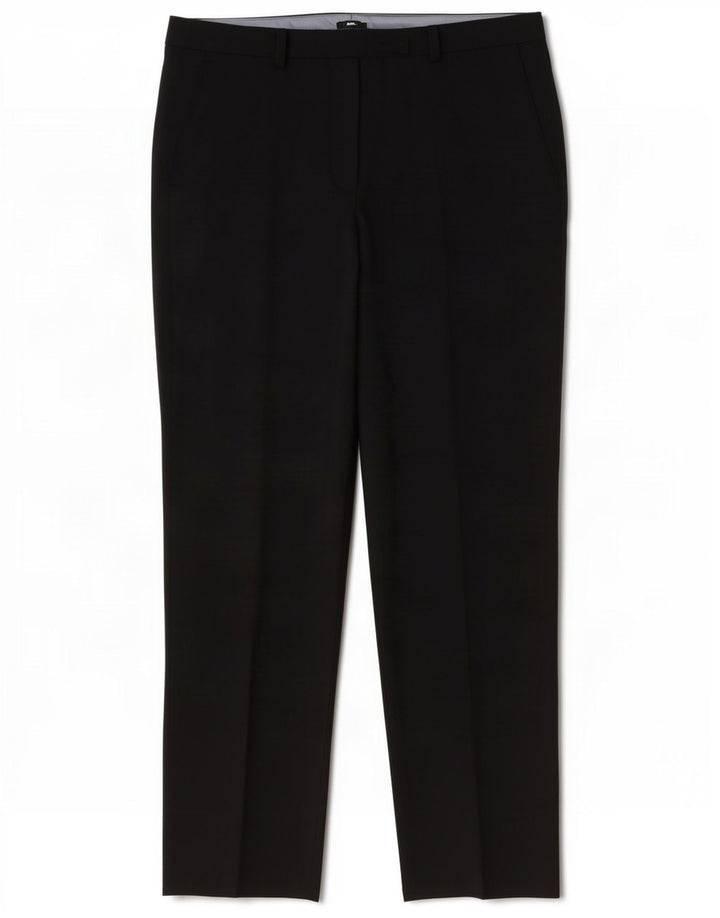 Marks & Spencer Herren-Anzughose in normaler Passform, W36, L31, graue Wolle