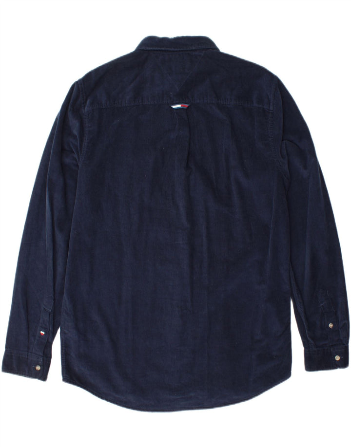 TOMMY HILFIGER Herren Cordhemd Medium Mehrfarbige Colourblock-Baumwolle