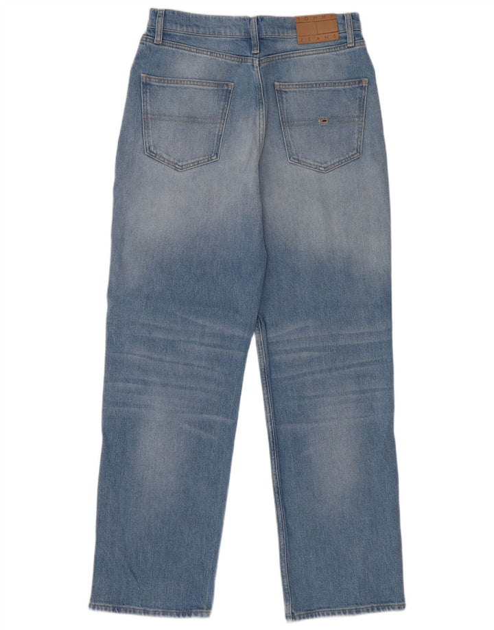 Tommy Hilfiger Herren Straight Jeans W29 L32 Blaue Baumwolle