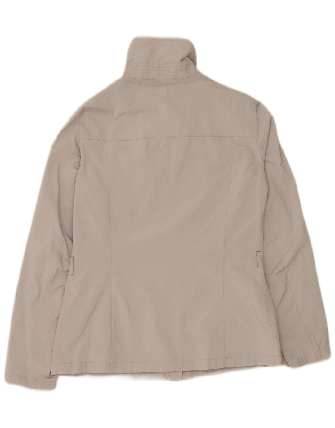 Geox Damen Regenjacke UK 8 Small Grau Polyester