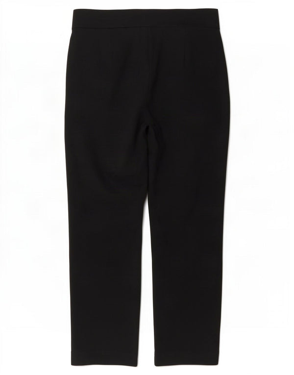 Marks & Spencer Damen Slim Cropped-Hose UK 12 Medium W30 L25 Schwarz