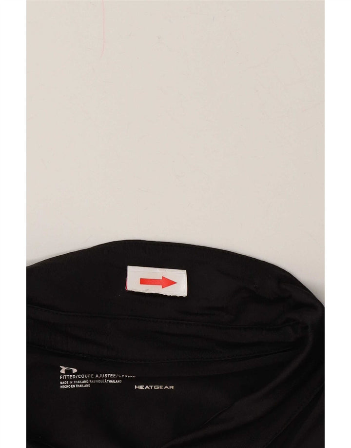 Under Armour Herren Heat Gear Poloshirt XL Schwarz Polyester