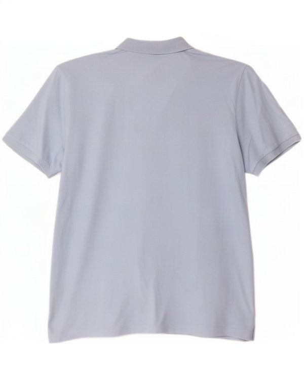 Fila Herren-Poloshirt, große blaue Baumwolle