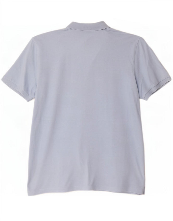 Fila Herren-Poloshirt, große blaue Baumwolle