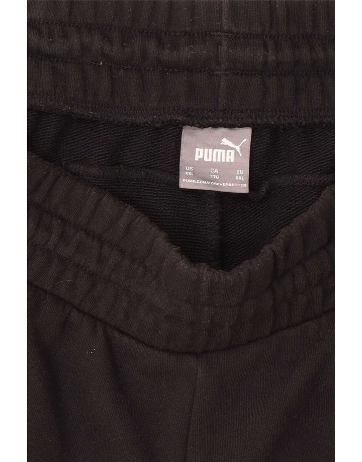 Puma Herren Graphic Sport Shorts 2XL Schwarz