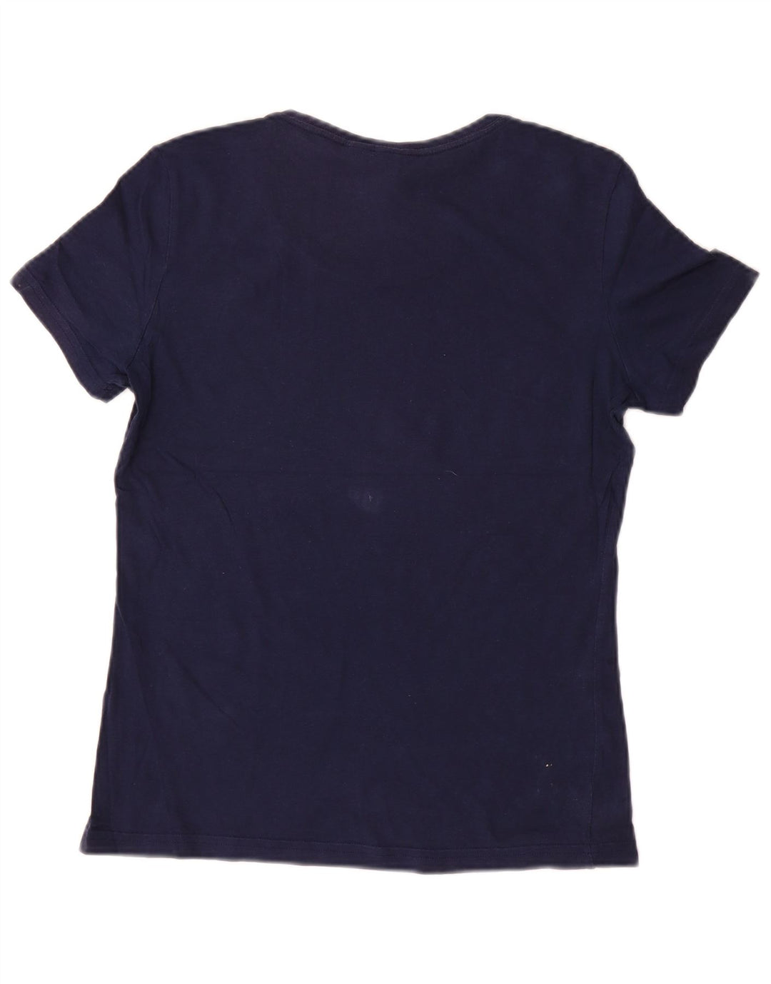 Adidas Damen Graphic T-Shirt Top UK 12 Medium Marineblau
