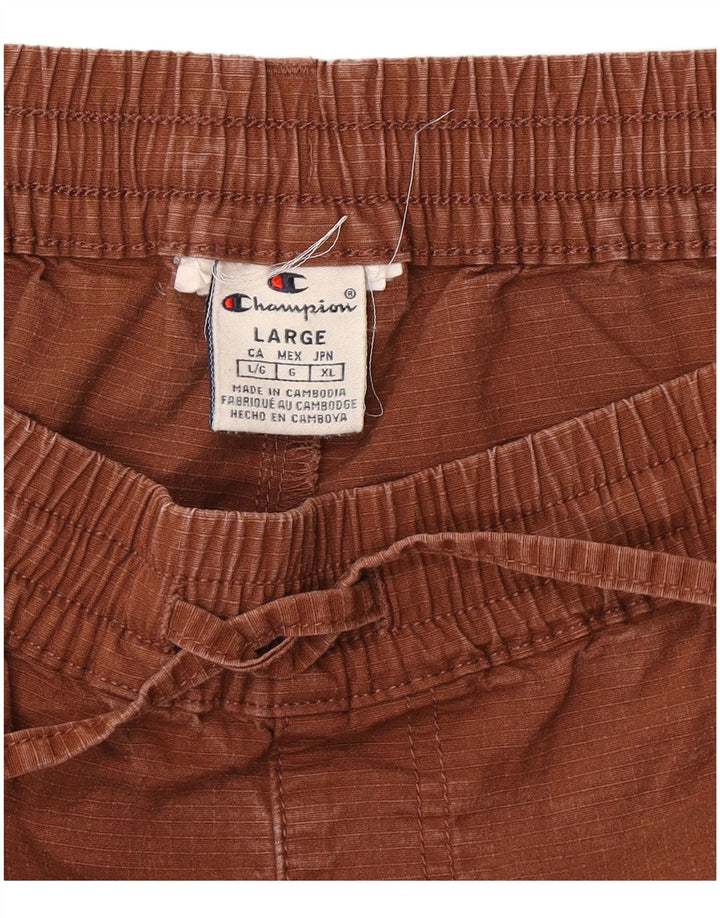 Champion Herren-Jogger-Cargohose, Größe L, W32, L28, Braun