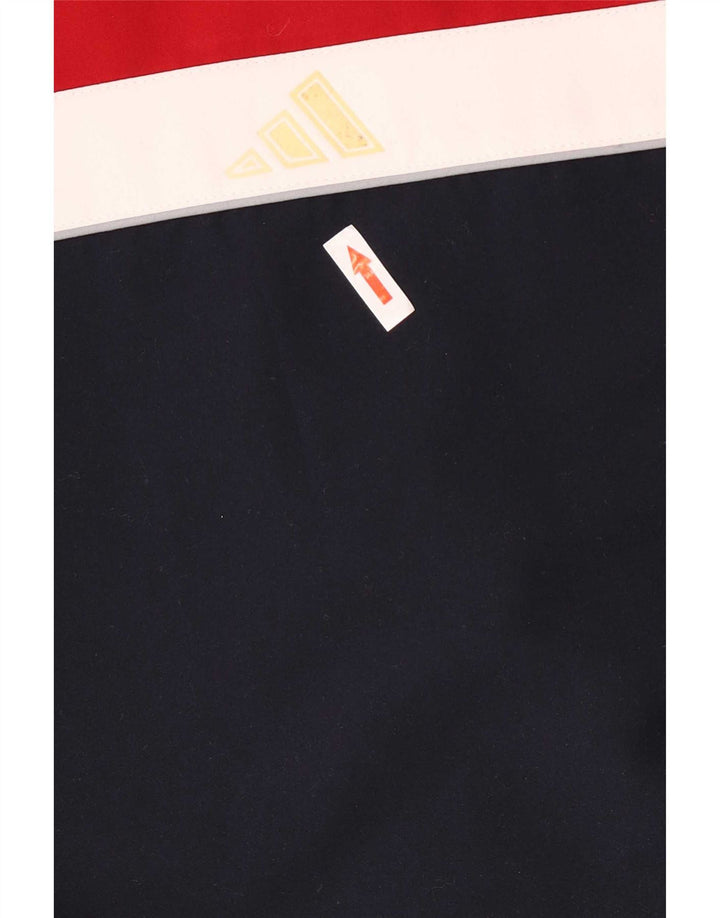 Adidas Herren-Trainingsanzugoberteil, UK-Größe 40/42, mittelgroß, mehrfarbig, Farbblock