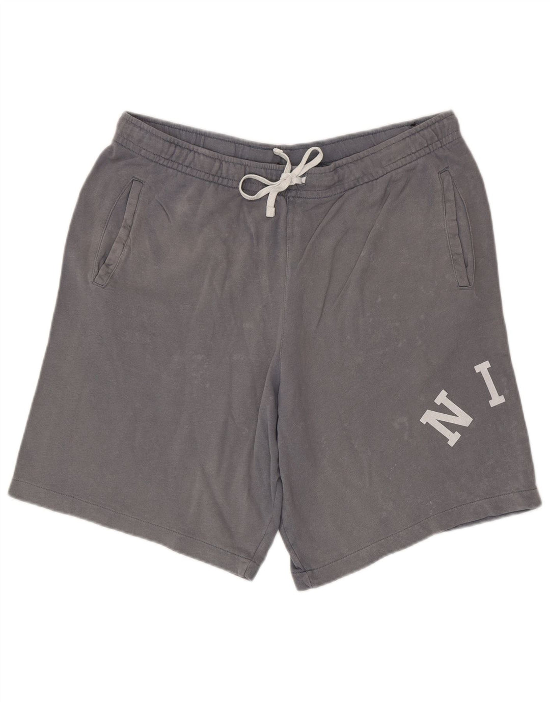 Nike Herren Graphic Sport Shorts XL Grau Baumwolle