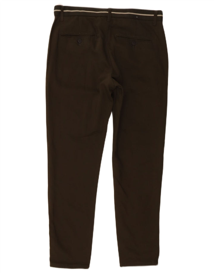 Zara Slim Chino-Hose für Herren, Größe S, W30, L28, Khaki, Baumwolle