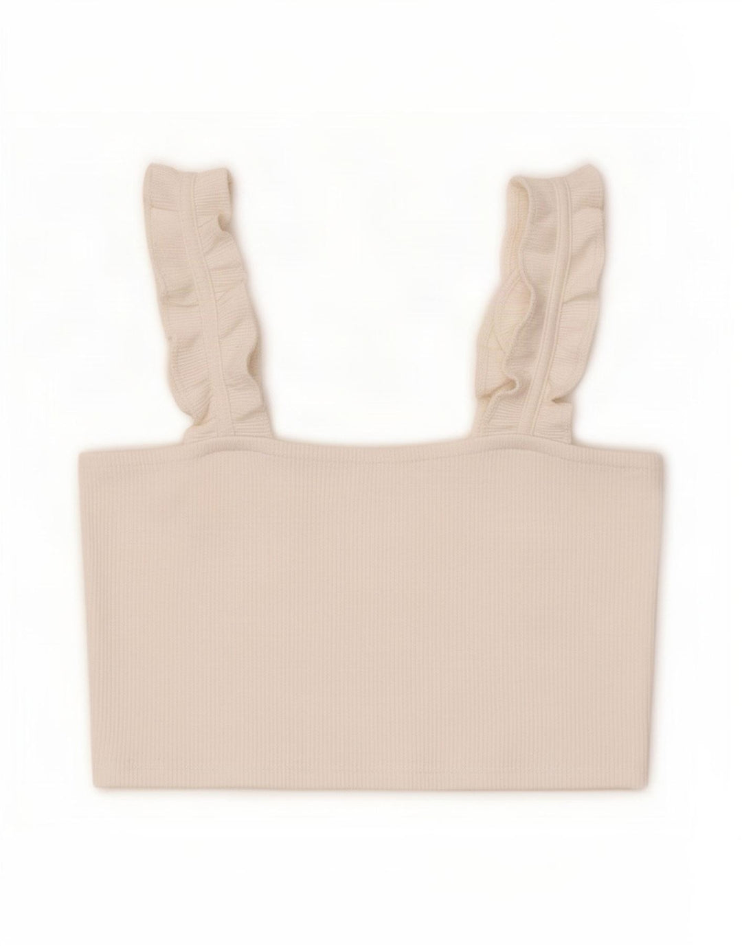 Zara Damen Crop Top UK 14 Large Weiß
