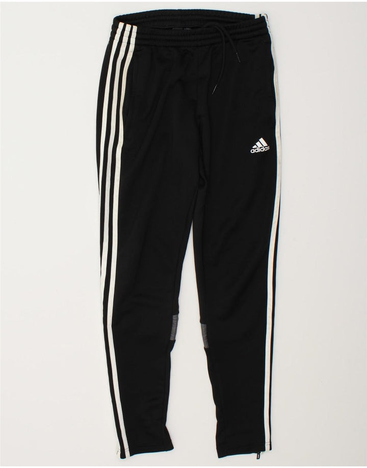 ADIDAS Mens Climalite Tracksuit Trousers XS  Black Polyester Vintage Adidas and Second-Hand Adidas from Messina Hembry 