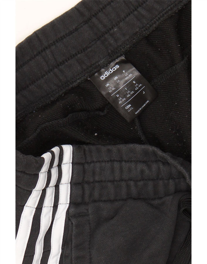 ADIDAS Damen Trainingshose Jogger UK 16/18 Large Schwarz