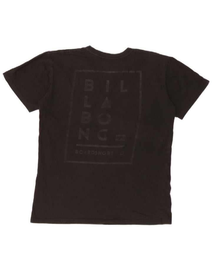 Billabong Herren-T-Shirt mit normaler Passform, mittelschwarzer Baumwolle