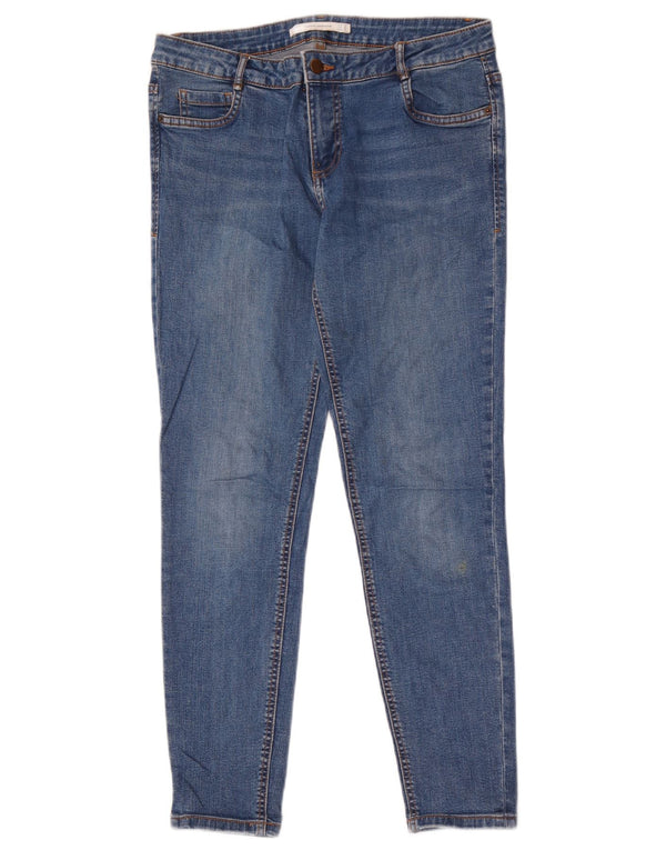 Zara Damen Trafaluc Skinny Jeans EU 40 Medium W30 L29 Blau